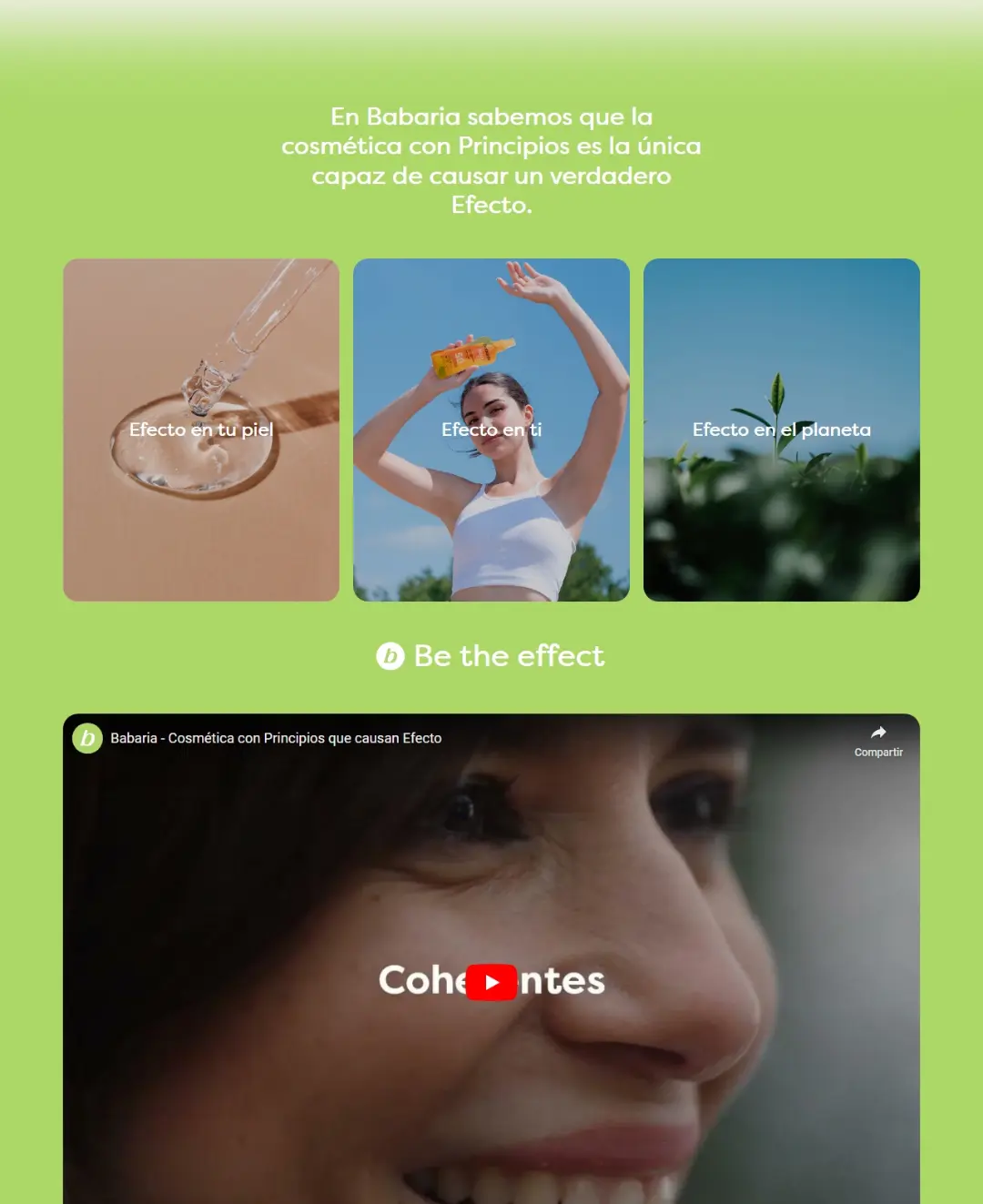 Babaria — Corporate website